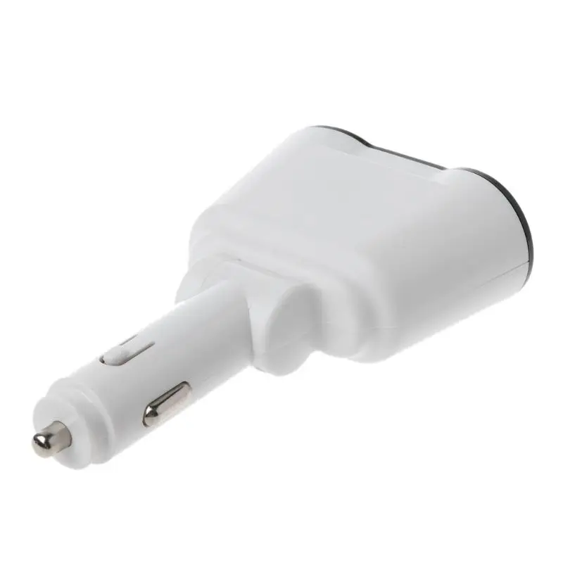 3in1 12V 24V розетка для автомобильного прикуривателя сплиттер двойной USB Зарядное устройство Напряжение ток мониторы для samsung Xiaomi смартфон T