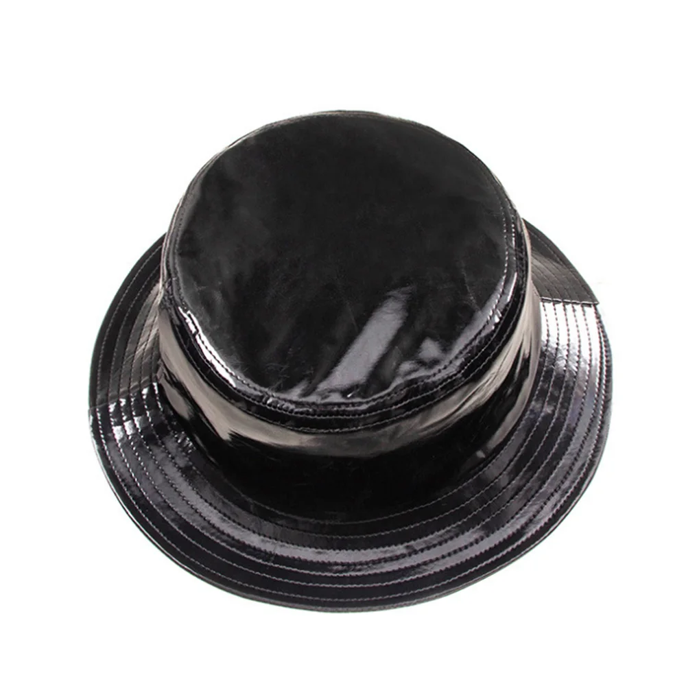 [AETRENDS] яркие головные уборы из искусственной кожи, головные уборы для мужчин и женщин, непромокаемые кепки, мужские кепки Z-10040