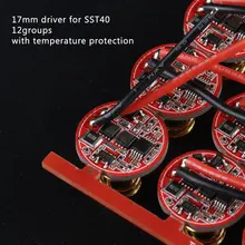 Motorista de 17mm para sst40, 12 grupos, saída atual máxima 5000ma, gestão da proteção da temperatura para dentro
