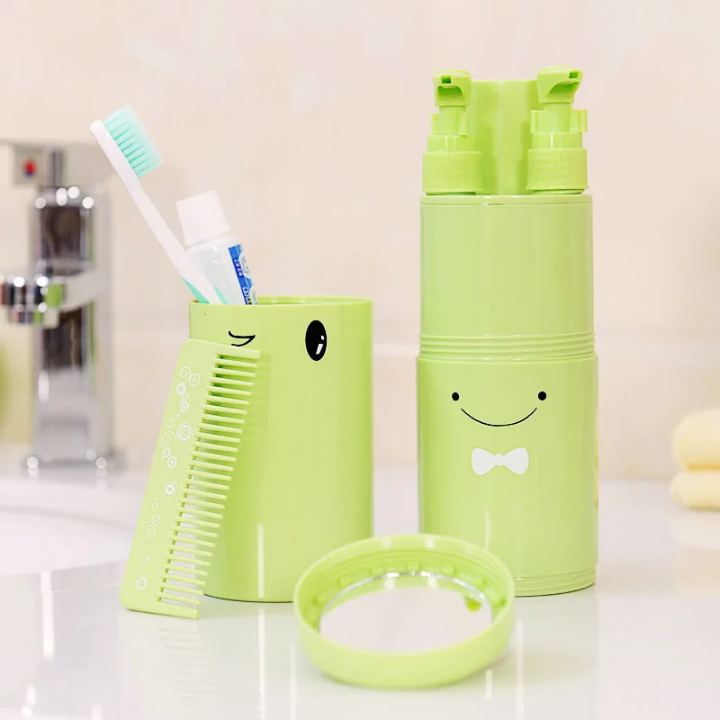 

Unisex Travel Essential Creative Washing Accessories Toiletries Storage Cup Convenient Clean odorless design