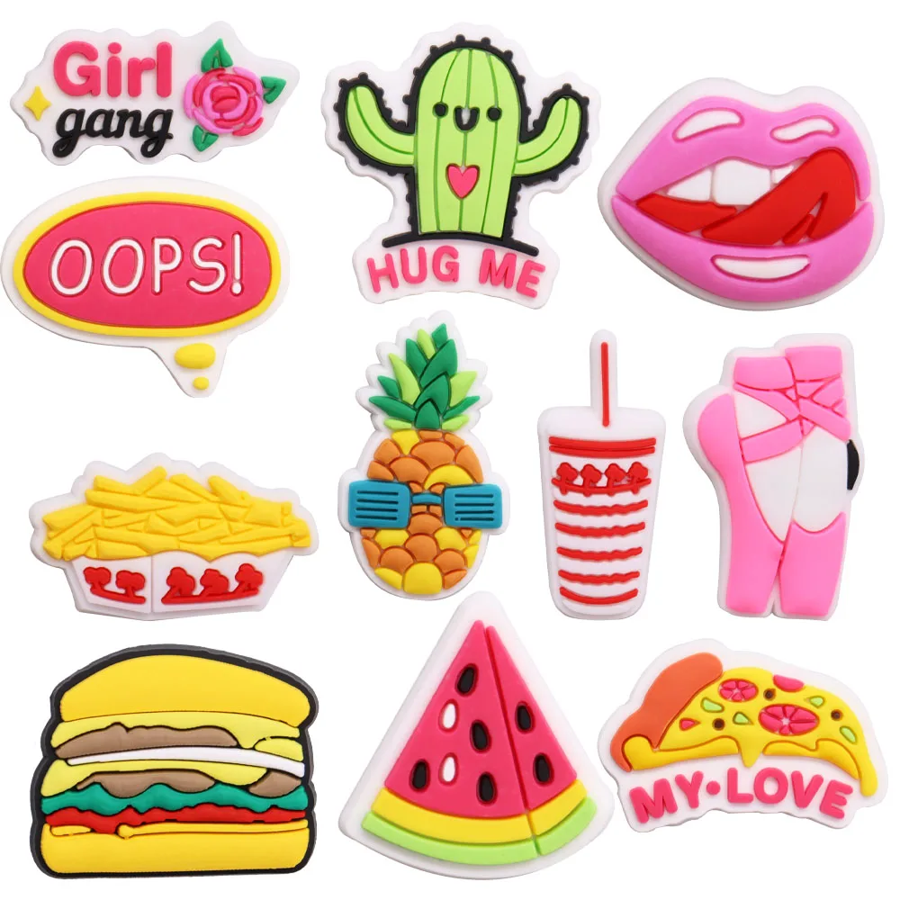 Mix 50pcs Pvc Cartoon Fridge Sticker Kawaii Ballet Girl Gang