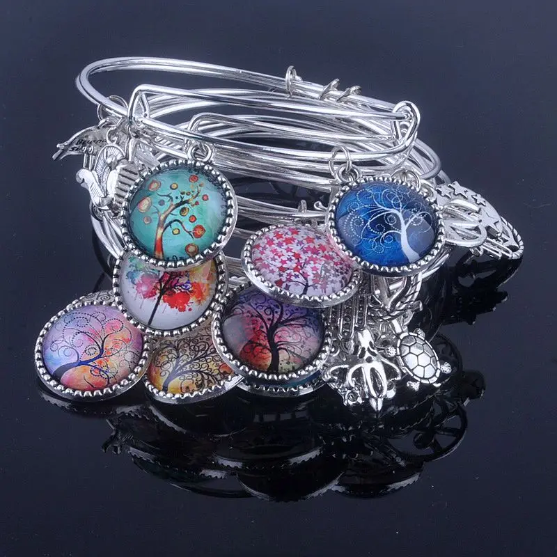 Женский Регулируемый браслет с подвеской в виде дерева жизни|bracelet cross|bracelet