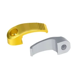 1PCS Motorcycle Single hole Hook Helmet Bag Carry Hook Holder Modified hook for scooter Dirt Bike Electric bicycle Scooter Moped