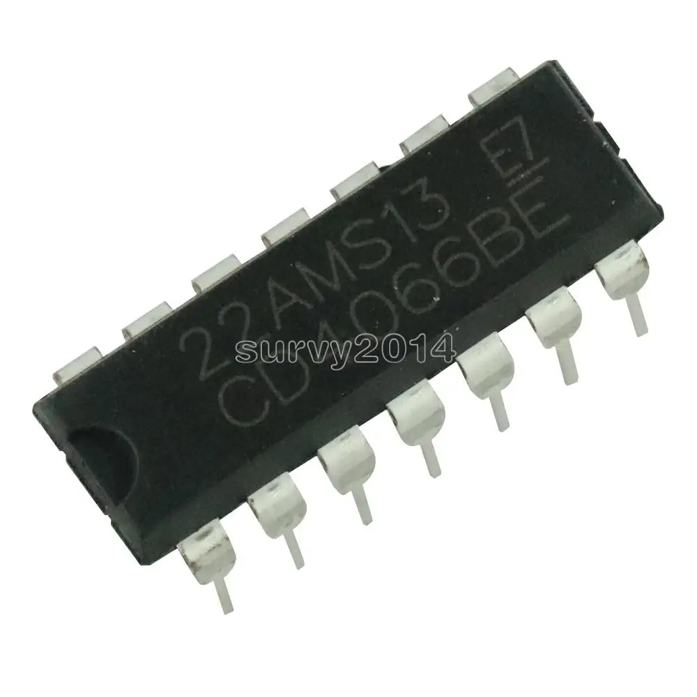 10 шт. CD4066BE DIP14 CD4066 DIP 4066BE 14 Новый и оригинальный IC|Запасные части| |