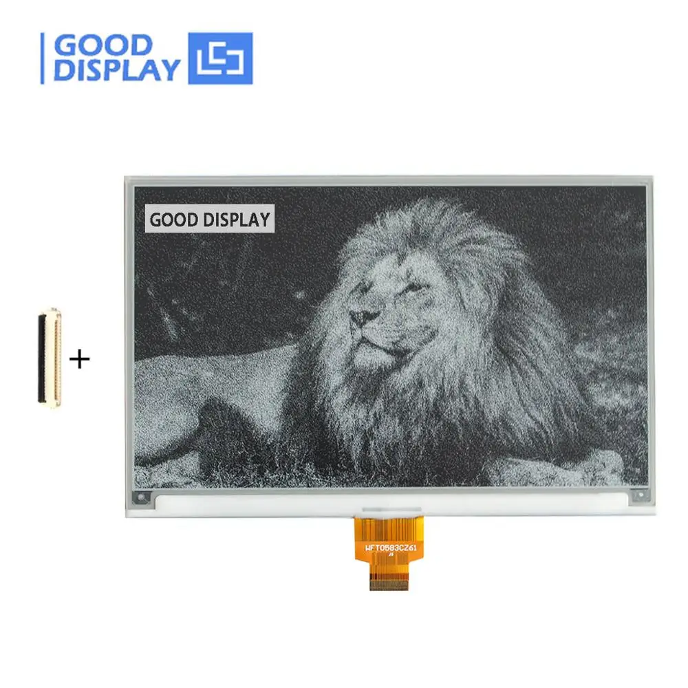 

7.5 inch black-white e-ink display 4 grayscale e-paper display GDEW075T7