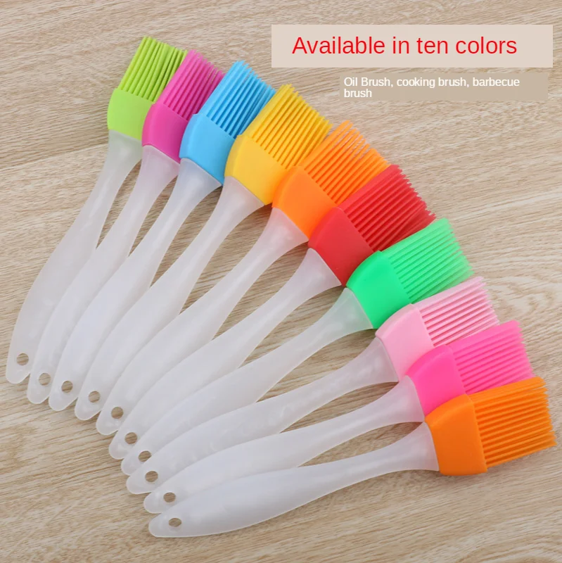 Небольшая силиконовая щетка высокотемпературная устойчивая к выпеканию барбекю