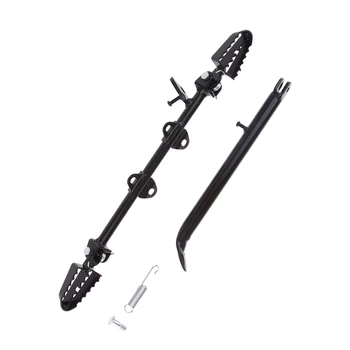 

Kick Stand Bracket Footpegs Foot Pegs Spring Set For Honda XR50 CRF50 CRF70