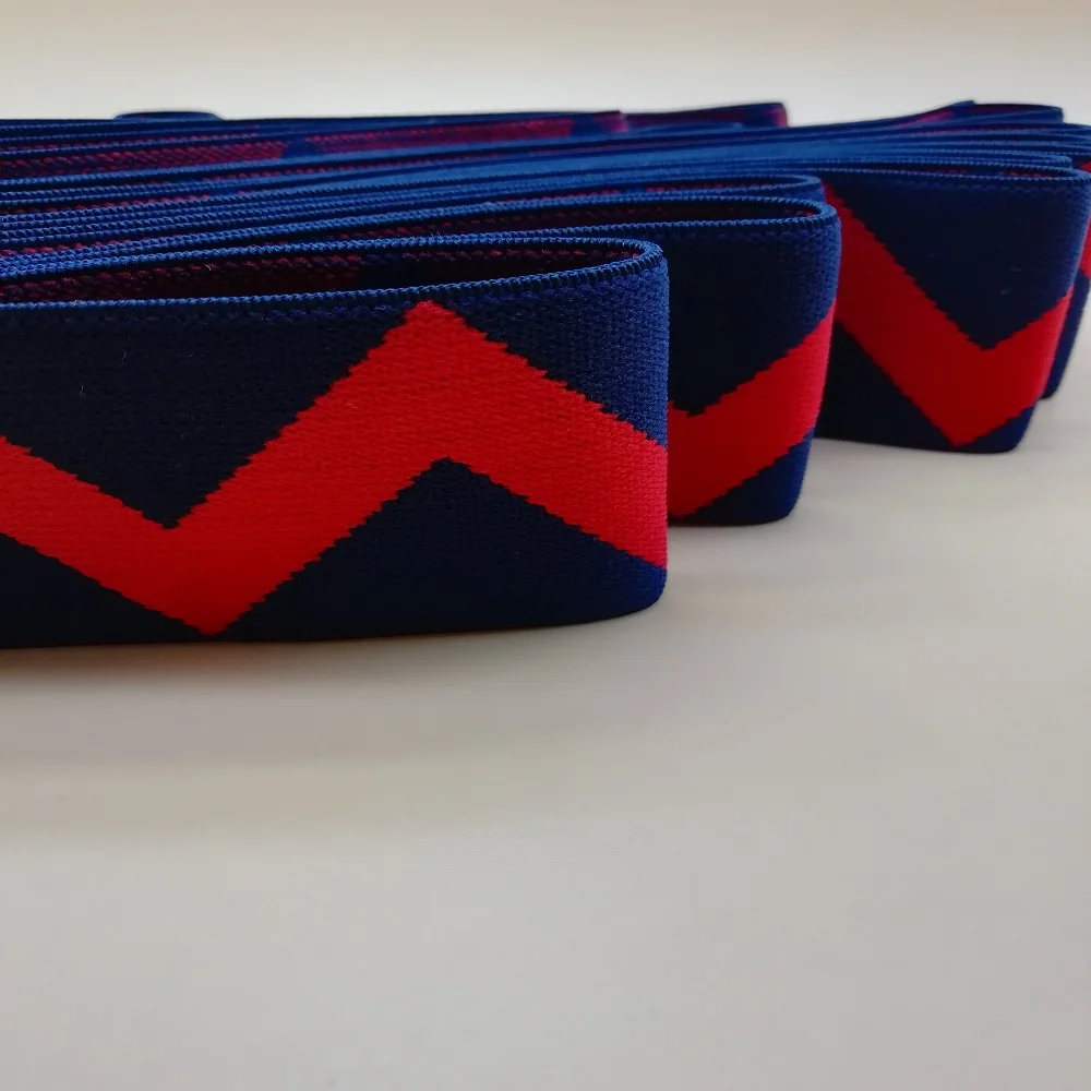 6meters/lot navy&red soft elastic webbing 4cm skirt underpants belt diy clothing band accessories rubber stretchy band