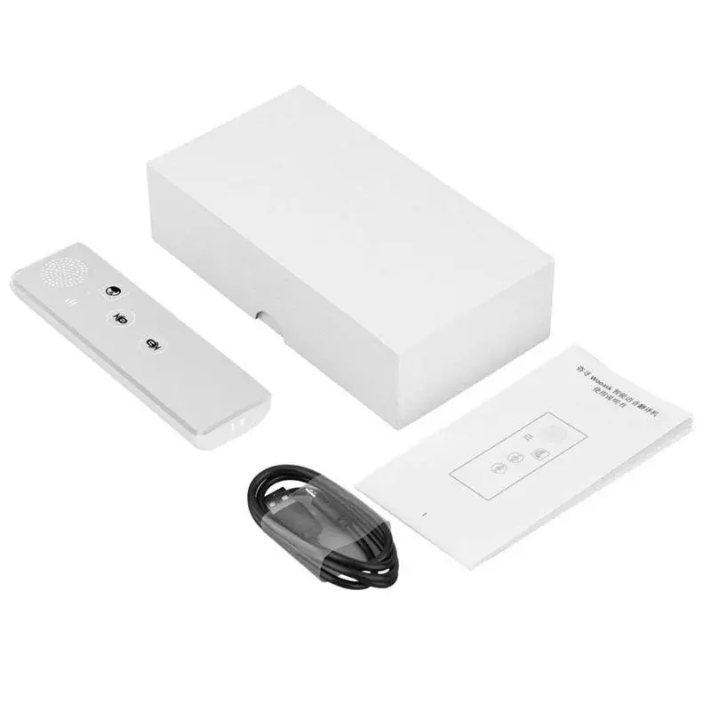T3 умный голосовой переводчик многоязычный s Bluetooth устройство для перевода Поддержка многоязычного и высокой точности