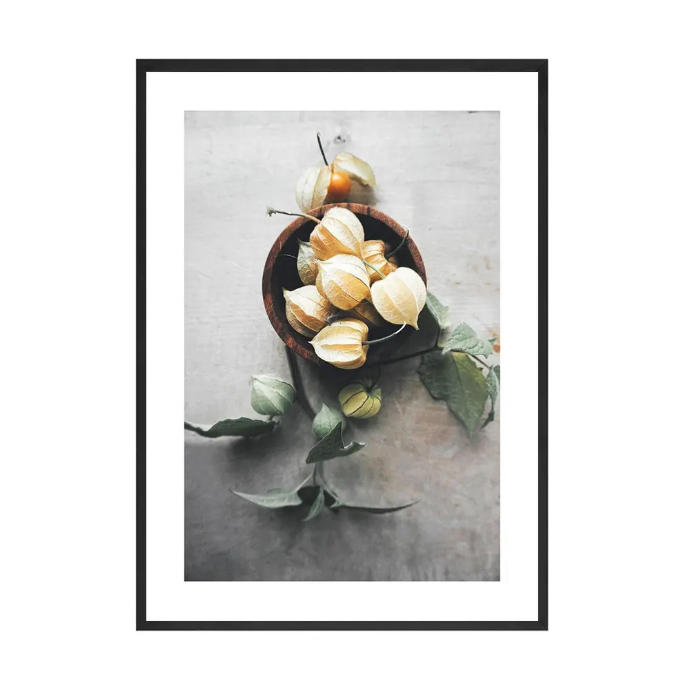 Kitchen-Fruit-Picture-winter-cherries-Garlic-Fig-Canvas-Paintings-on-Wall-Art-Diner-Decorative-Poster-Wall (4)