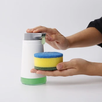 

Manual Press Soap Dispenser Bottle Sannitizer Replacement Bottle Hand Washer Dispensing Bottle Container for Kitchen Bathroom