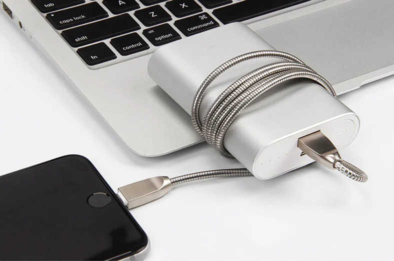 Usb-кабель для зарядного устройства из цинкового сплава для iPhone 6 7 8 Plus XR 11 Pro Xs Max X 6s 5s SE iPad шнур для зарядки исходный провод для передачи данных мобильного телефона