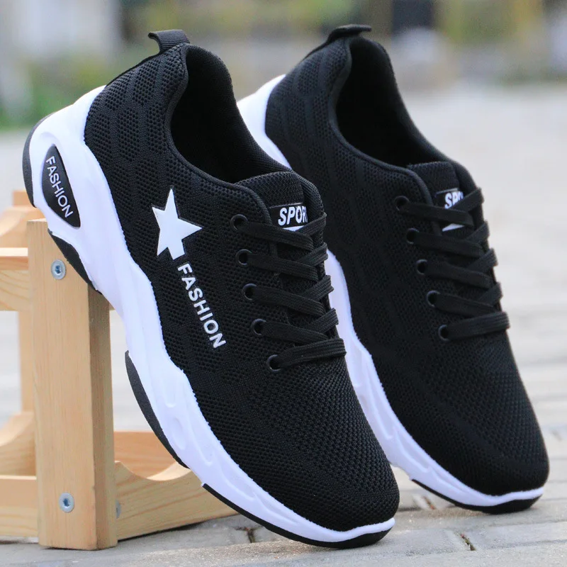 

Men's shoes 2021 new fashion men's sports shoes summer outdoor breathable mesh running shoes travel leisure sports shoes