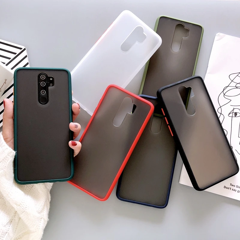 Shockproof Transparent Hybrid Silicone Case For Xiaomi Mi 9 9T A3 Redmi Note 6 7 7A 8 8A 8T 9s Pro Max Brand Clear Soft Cover | Мобильные