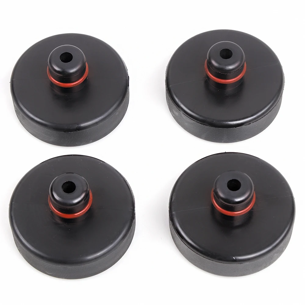 

4Pcs Car Rubber Lifting Jack Pad Adapter Tool Chassis Suitable Car Accessories For Model 3 Model S model X EG004