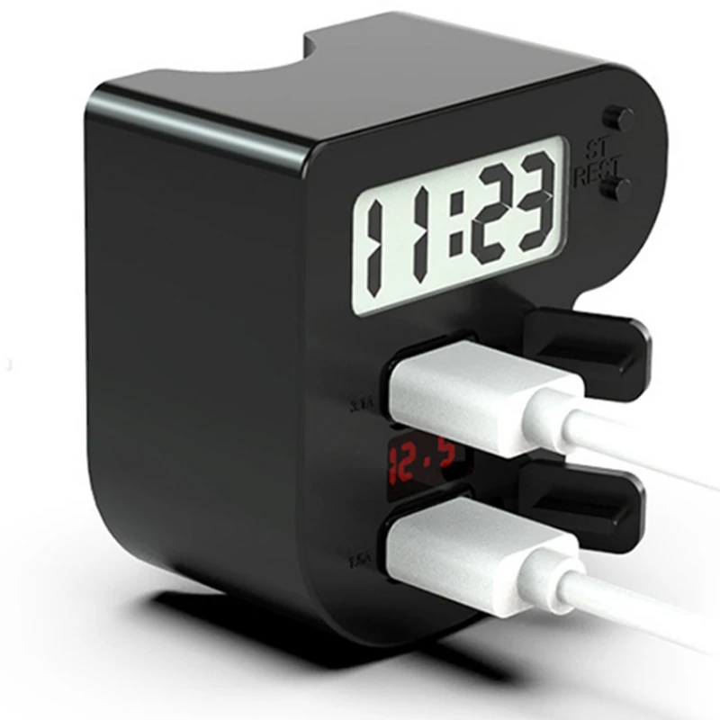 Универсальное водонепроницаемое Зарядное устройство USB для мотоцикла