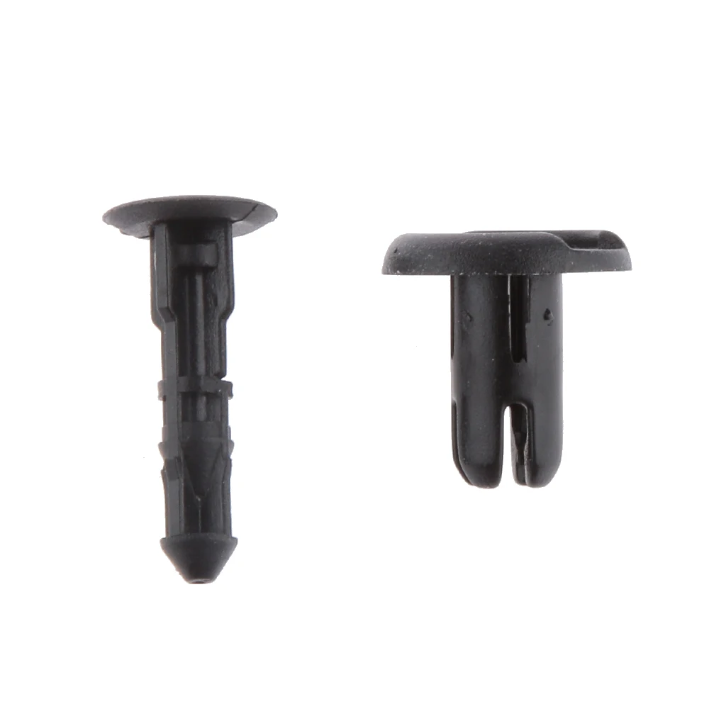 50 pcs Bumper Fender Clips Nylon Retainer Plastic Rivet 8mm Hole for Suzuki