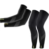 2024 Summer Raudax Leg Warmers Black UV Tection Cycling Arm Warmer Breathable Bicycle Running Racing MTB Bike Leg Sun Protection 4