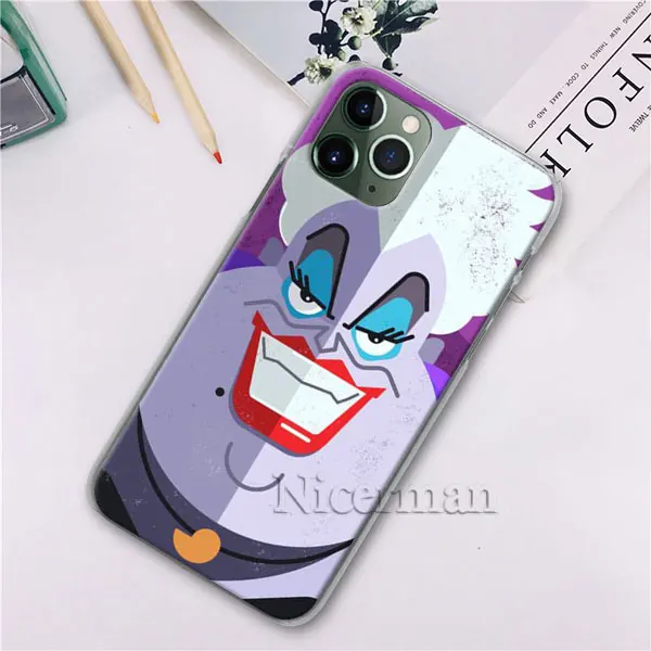 Чехол для телефона с изображением Русалочки Ursula для Apple iPhone X, XR, XS, 11 Pro Max, 7, 8, 6, 6s Plus, 5 5S, Жесткий Чехол - Цвет: H13