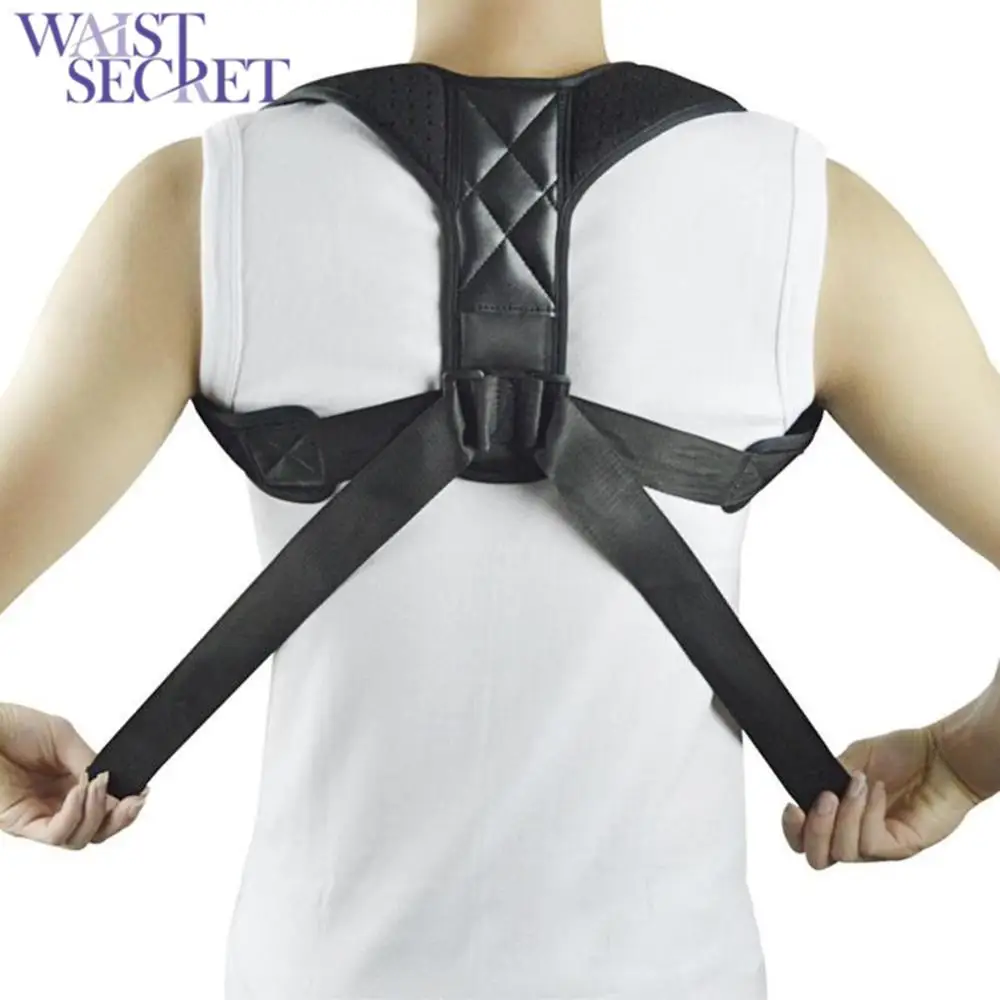 

WAIST SECRET BodyWellness Posture Corrector Clavicle Spine Back Shoulder Lumbar Brace Support Belt Posture Correction