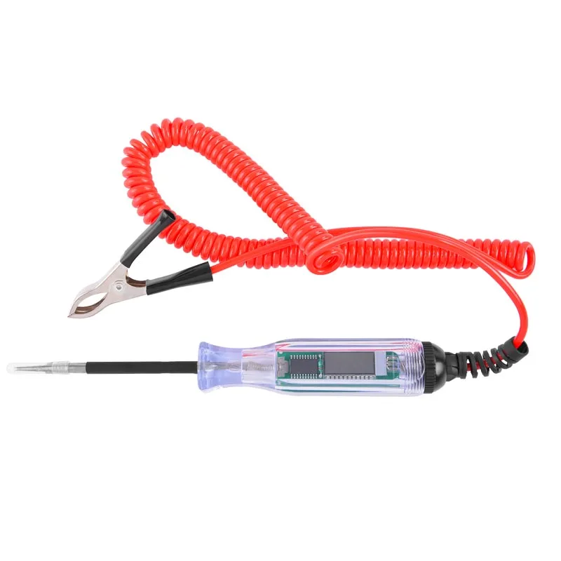 3V-48V Digital LCD Circuit Tester With backlight Car Truck Voltage Power Probe Voltage Test Diagnostic-Tool Light
