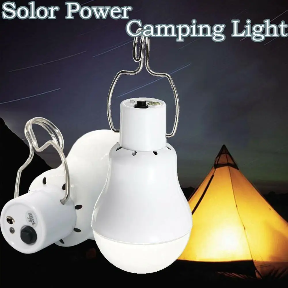 

Solar Lantern Solar Powered Portable Led Bulb Lamp Solar Energy Lamp Led Lighting Panel Light Outdoor Solar Camping Light