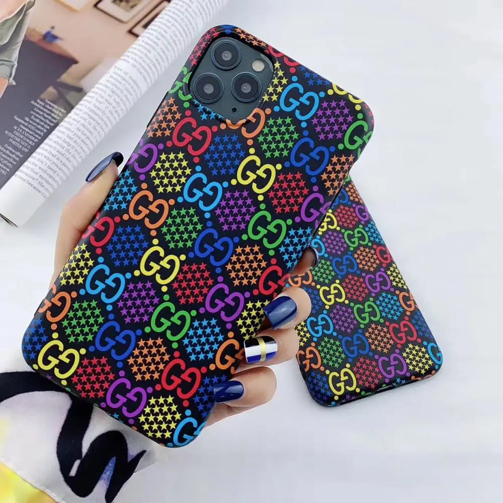 

European and American colored stars iphone11pro mobile phone case 6s / 7 / 8plus protective cover xr apple xsmax tide brand
