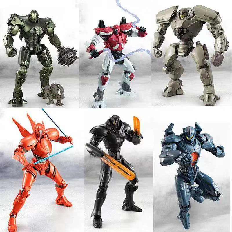 

Pacific Rim 2 Iron Hand Phoenix Saber Athena Revenge Rangers Fury Obsidian Garage Kit Model