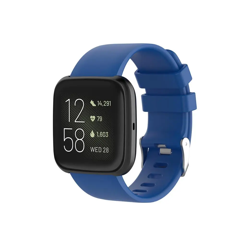 Сменный силиконовый ремешок для Fitbit Versa 2 lite, унисекс, спортивные Смарт-часы, Браслет для Fitbit, часы Versa, ремень для Versa 2 Lite