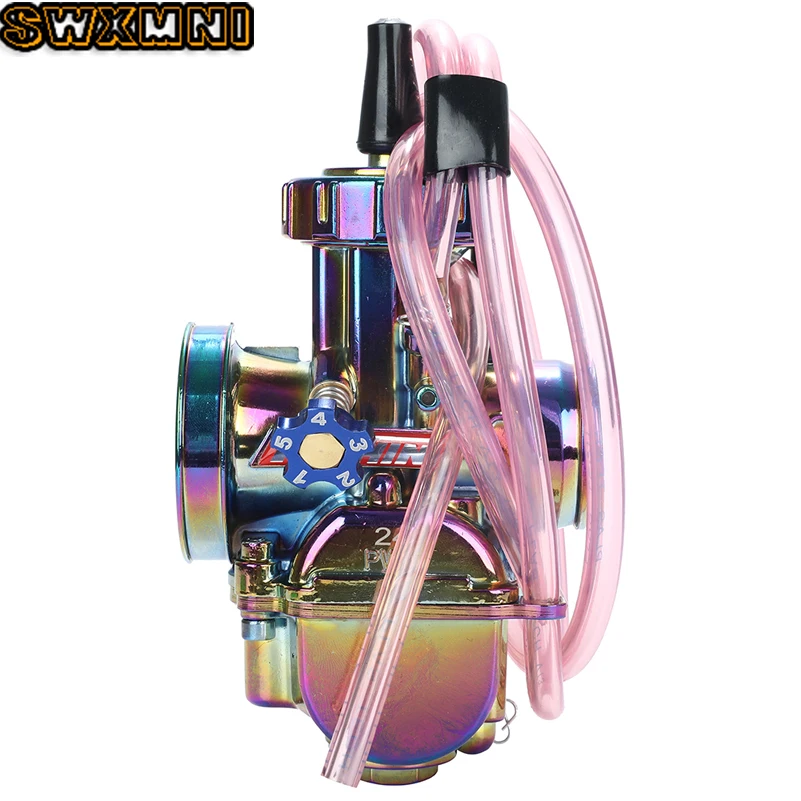 Мотоцикл 21 24 26 28 30 32 34 мм карбюратор PWK Carburador для скутера мопед Kazuma Honda Yamaha Kawasaki Suzuki Redcat ATV Qua