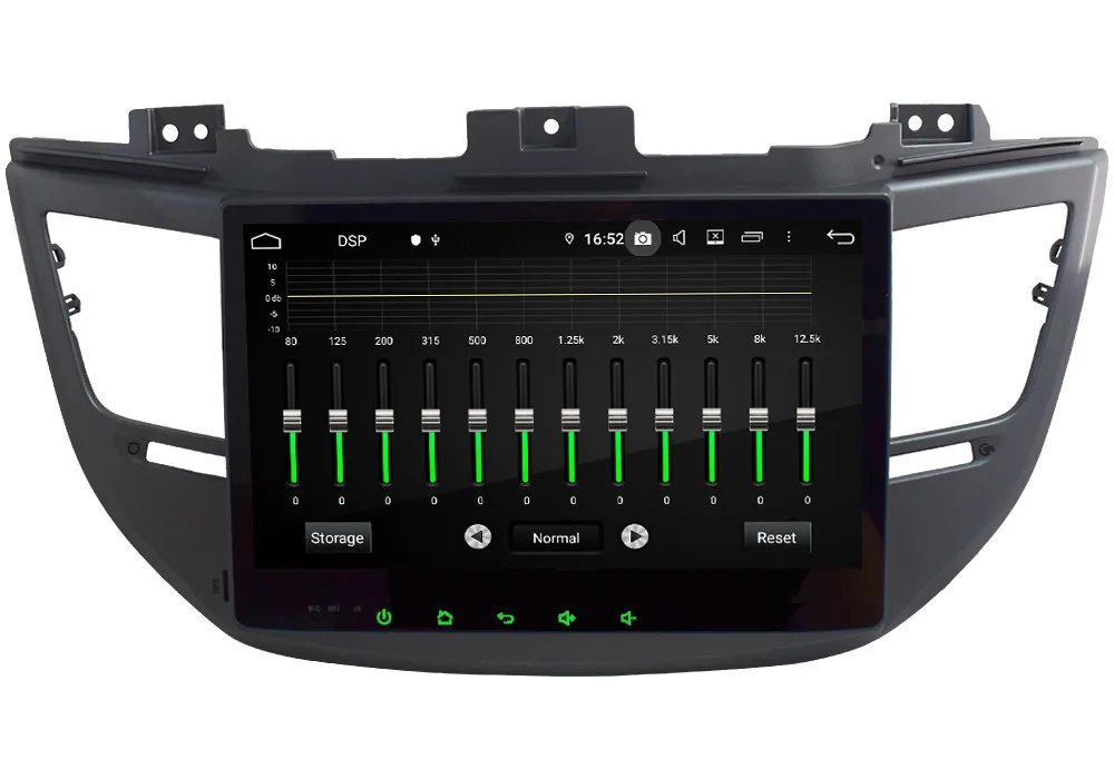 Klyde 10," ips 4G Android 9 Восьмиядерный 4 Гб ОЗУ 64 Гб ПЗУ DSP BT автомобильный DVD мультимедийный плеер радио для hyundai IX35 Tucson