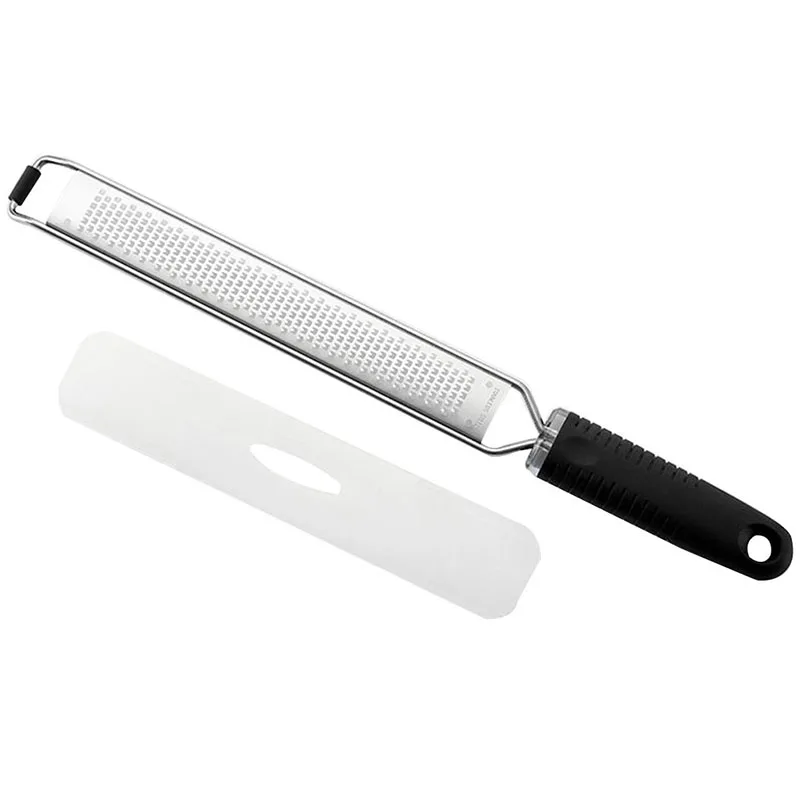 ABUI-2Pcs терка для сыра из нержавеющей стали терка для фруктов с нескользящей ручкой и пылезащитным покрытием для лимонного картофеля имбиря