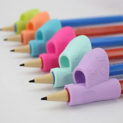 

New Montessori Toys For Children Learning Partner Students Stationery Pencil Holding Device Correcting Pen Holder Postures Grip