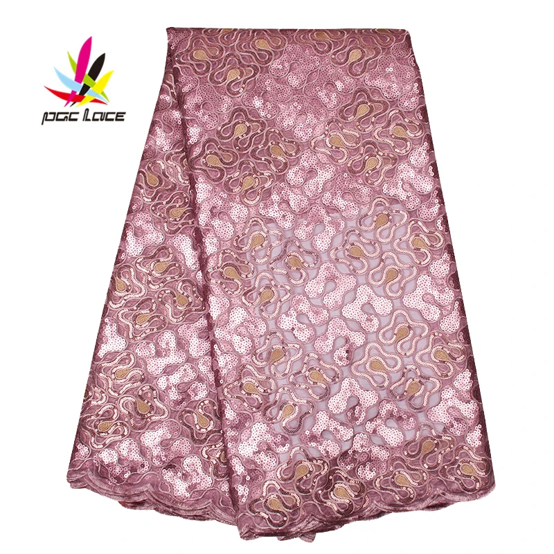 

Latest Sequin Lace Fabric 2019 High Quality Decorative Flowers Latest African Fashion Designs Affordable cheap tulle AMY2559B