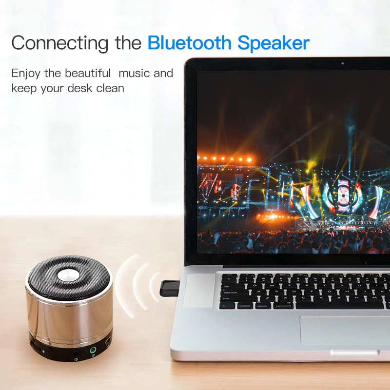 Bluetooth 5,0 беспроводной ключ аудио передатчик для компьютера мышь клавиатура адаптер Android телефоны Трансмиссия HEVARAL Dongle