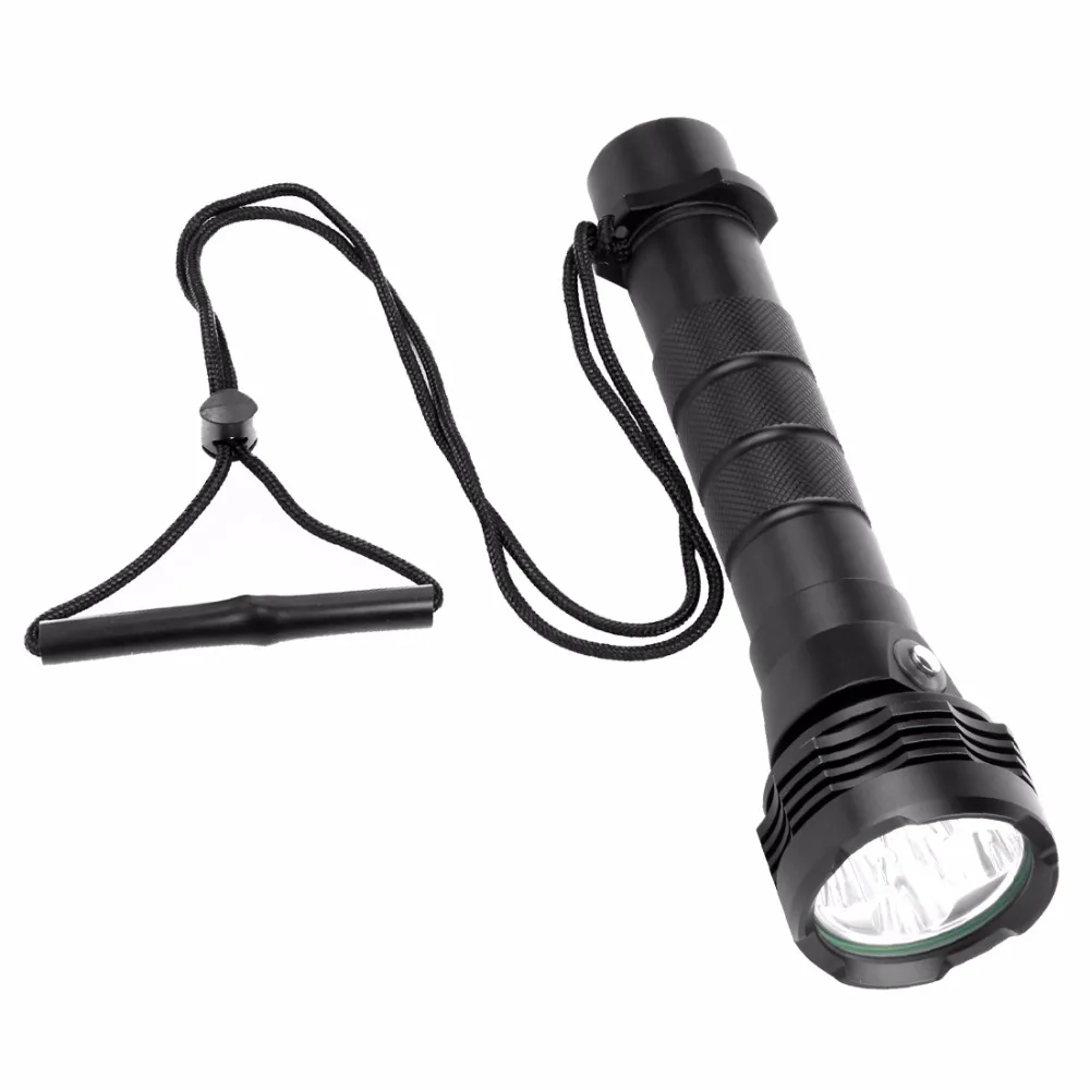 1000LM 2000LM светодиодный водонепроницаемый светильник-вспышка для дайвинга подводный светильник-вспышка с 1 дюймовой шаровой головкой для экшн-камеры Gopro