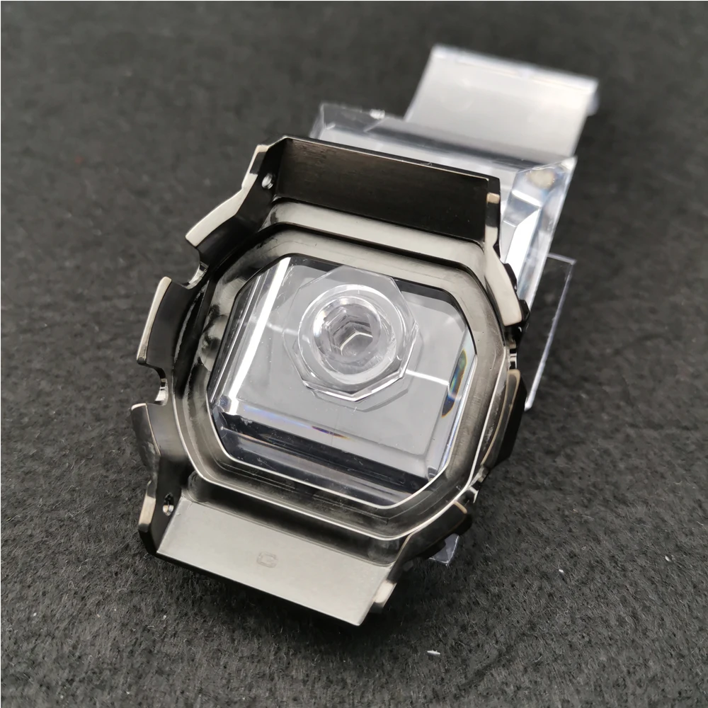 Ремешок для часов DW5600 браслет из нержавеющей стали 316L с инструментами цвет