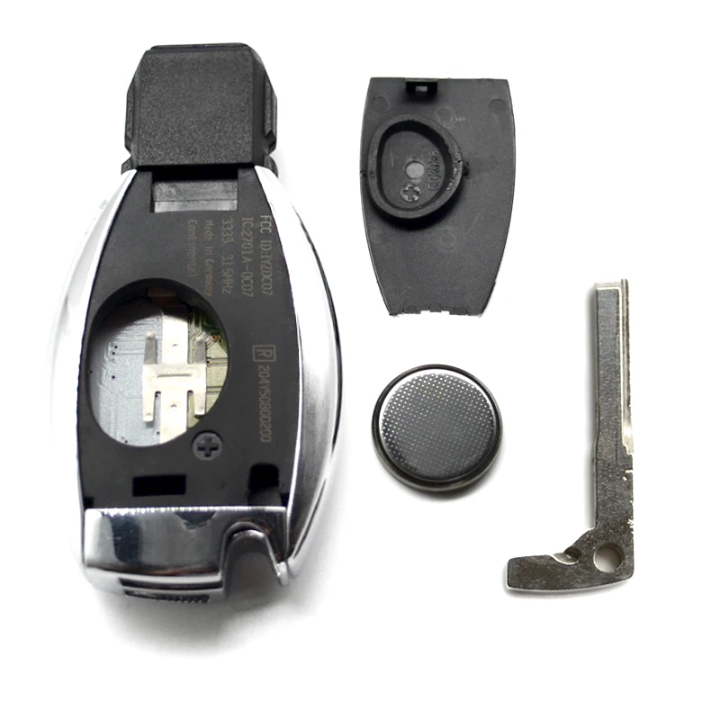 ME001A Smart car keyless entry 2button 315/434Mhz for Mercedes-Benz 2000+ NEC BGA remote car key