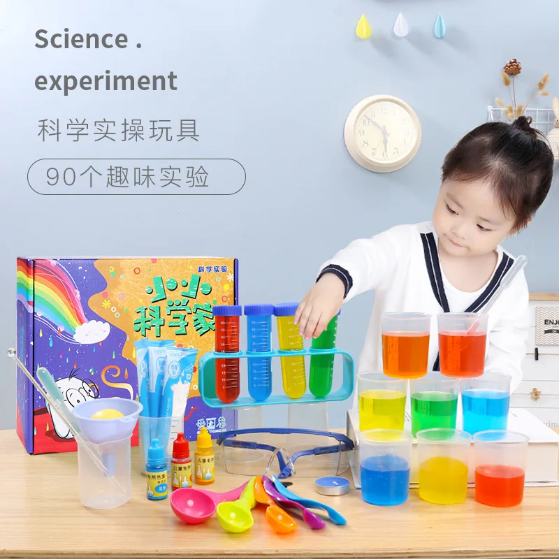 

Hot Sales Children Fun Science Experiment Toy Stem Equipment Set Young STUDENT'S Kindergarten Hand-made Material