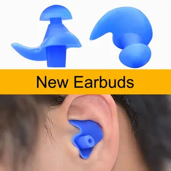 

New Spiral Earplugs1 Pairs Soft Ear Plugs Environmental Silicone Waterproof Dust-Proof Earplugs Sleep Comfort