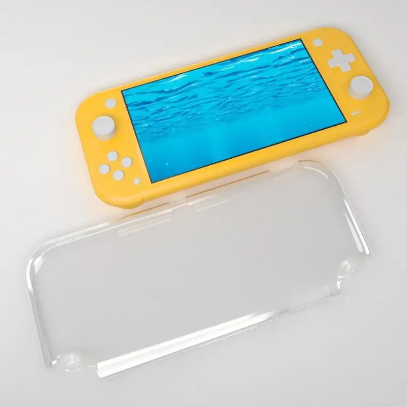 Чистый прозрачный PC защитный чехол задняя крышка чехол для nintendo Switch Lite простой дизайн и удобная замена