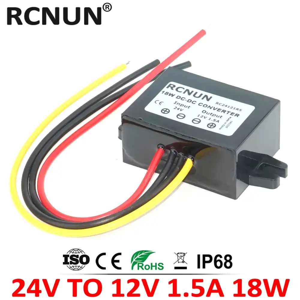 Convertitore DC DC 36v a 12V Regolatore Di Tensione DC Out Da 12V 1.5A