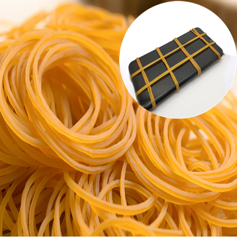 Elastici elastici di fissaggio elastici utilizzati per forniture di cancelleria per ufficio scolastico elastici elastici in gomma robusti estensibili
