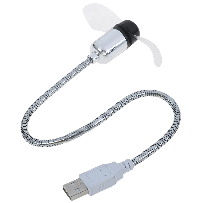 Мини Гибкая usb-лампа USB Вентилятор охлаждения с переключателем для ноутбук, лэптоп, компьютер офисные гаджеты