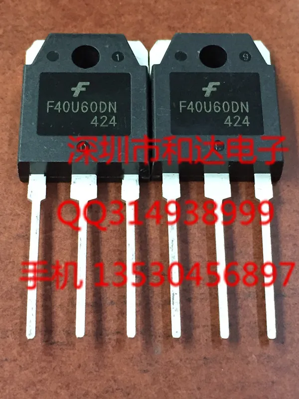 5 шт. FFA40U60DN F40U60DN TO-3P 600V 40A
