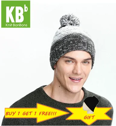 Распродажа KBB Рождественская осенне-зимняя популярная серая и белая шапка в