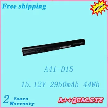 

Hot sale A41-D15 notebook battery For Medion Akoya E6416, P6659, E6424, P6657, batteries free shipping