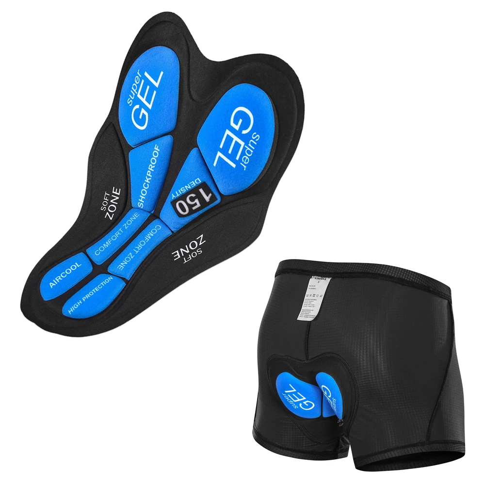 Cycling Shorts Gel Padded Cushion Padding for Men Women Bicycle Underwear Pants Cycling Bike Shorts Accessories mtb shorts Pad