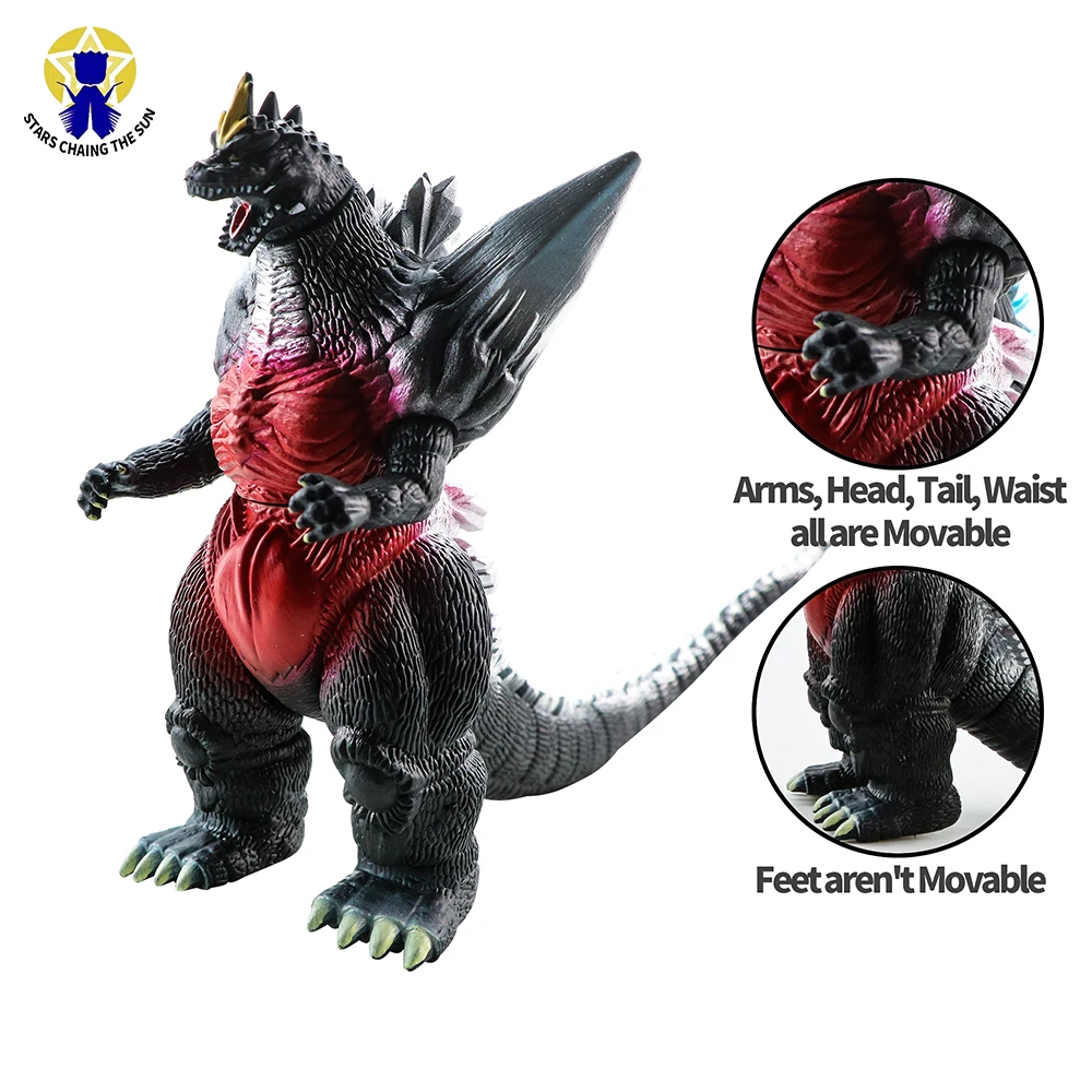 

15cm Kaiju Dinosaur Action Figure Model Collection Toys Large Size PVC Body Turnable Figure Toy For Boy Kids Birthday Gift