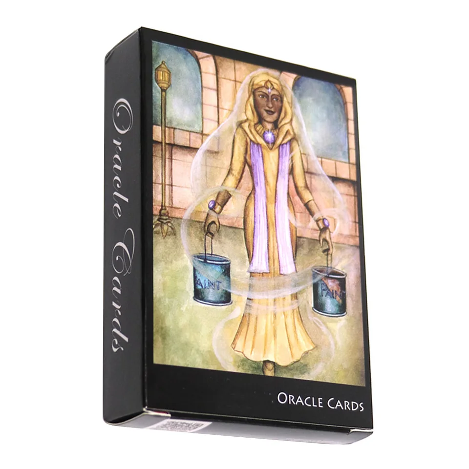 49pc Set Chakra Tarot Deck Cards Divination Esoteric Fortune Telling Fournier Esoterik Mystik Magie Sammeln Seltenes